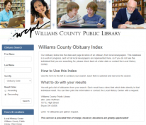 WCPL Obituary Database